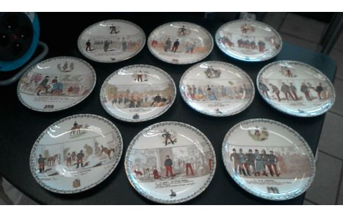 10 ASSIETTES PARLANTES