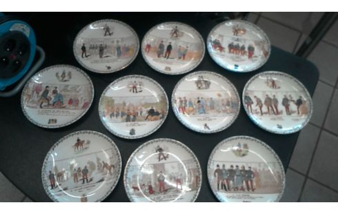 10 ASSIETTES PARLANTES