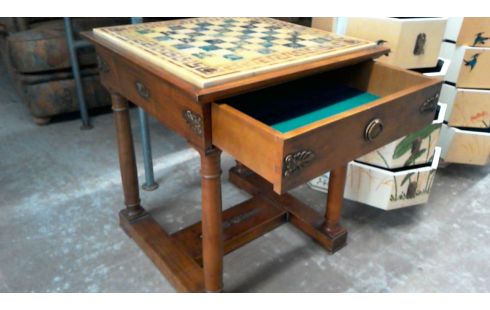 TABLE DE JEU PLATEAU MARBRE