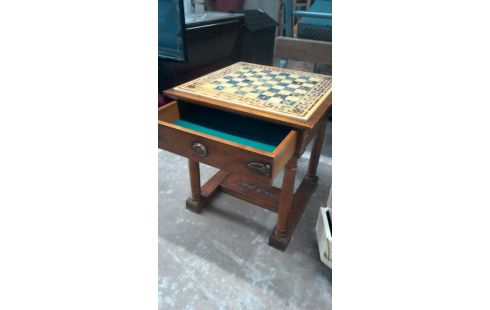 TABLE DE JEU PLATEAU MARBRE