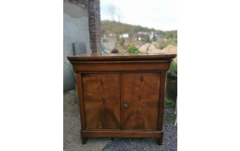BUFFET LOUIS PHILIPPE ACAJOU 2 P 1 TIROIR