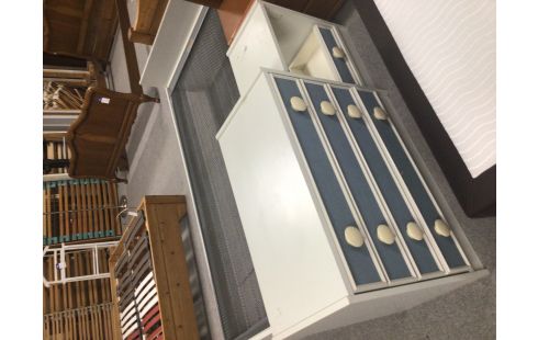 CHAMBRE ENFANT BLANC BLEU