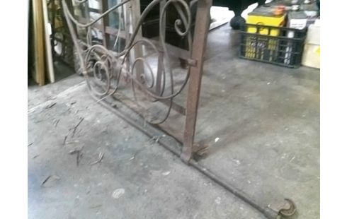 LIT BANQUETTE FER FORGE PLIABLE