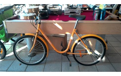 FAHRRAD GITANE GELB IM DERZEITIGEN ZUSTAND