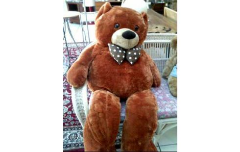 TEDDYBÄR GROß BRAUN <RÖDER BÄR>