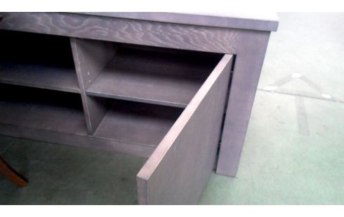 TV-MEUBEL GRIJS CERUSE 2 DEUREN