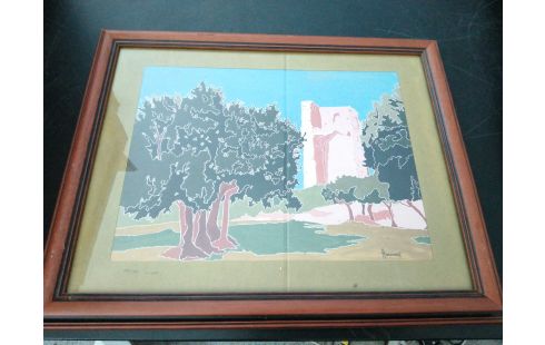 TABLEAU SIGNÉ HONNORE