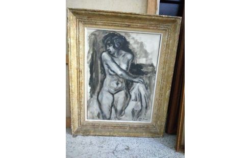 HUILE SUR PANNEAU GAËTAN DUMAS