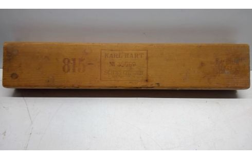 SIGAREN VORM KARL HART SCHWETZINGEN