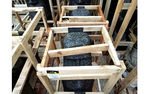 STATUE MOAI IL DE PAQUES 80 CM CIMENT