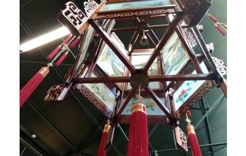 LUSTRE SUSPENSION CHINOIS MONUMENTAL