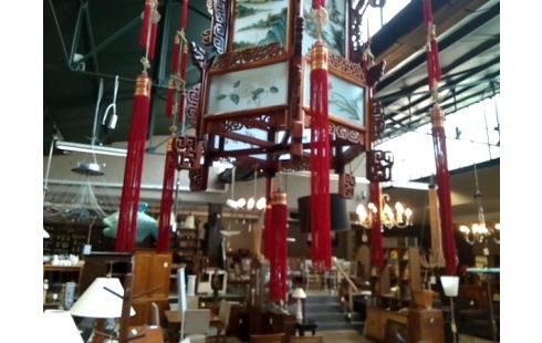 LUSTRE SUSPENSION CHINOIS MONUMENTAL