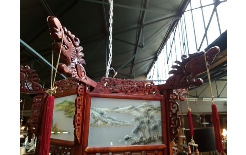 LUSTRE SUSPENSION CHINOIS MONUMENTAL