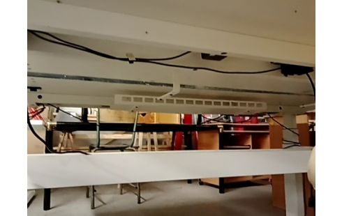 BUREAU INFORMATIQUE BUREAU CONNECTER BLANC