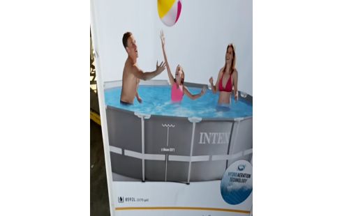 PISCINE AUTO PORTANTE 3.7M +  ACC TUBE RSV3