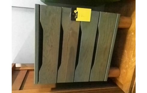 MEUBLE DE RANGEMENT VERT 4 TIROIRS