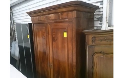 ARMOIRE ANCIENNE STYLE LOUIS PHILIPPE NOYER + CLES