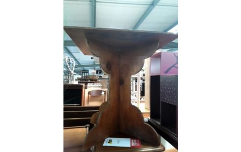 GUERIDON CARRE ARTISANAL .