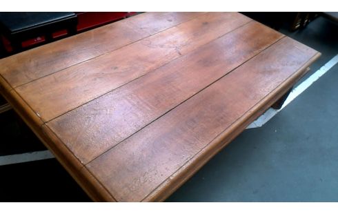 WOHNZIMMERTISCH 1 TEAKHOLZ KOLONIAL 4 SCHUBLADEN