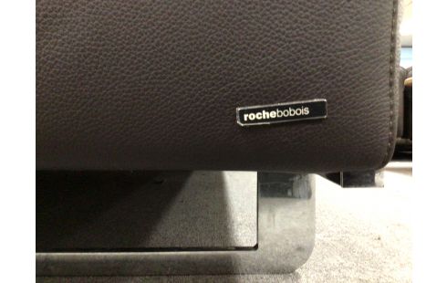 SALON 2+1+1 CUIR BRUN ROCHE BOBOIS