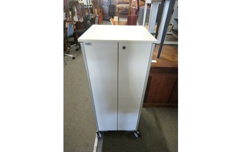 MEUBLE 2 PORTES BLANC