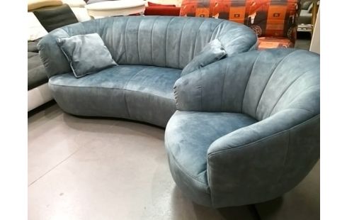 SALON CANAPE + FAUTEUIL COCOON MODERNE