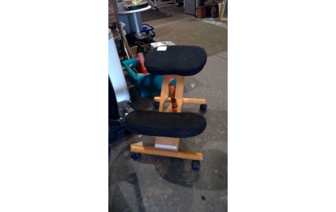 SIEGE ERGONOMIQUE ASSIS GENOUX TISSU