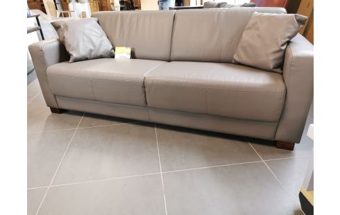 CANAPE SIMILI CUIR 3 PLACES