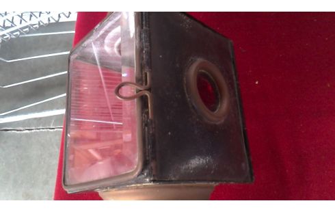 LAMPE KUPFER FACETTIERT EIS