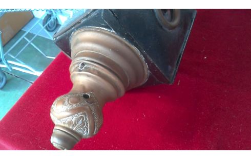 LAMPE KUPFER FACETTIERT EIS