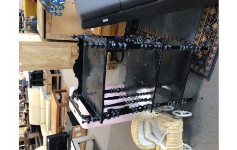 MEUBLE A PARTITIONS NOIR