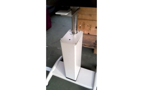 MESA ABATIBLE GRIS METAL