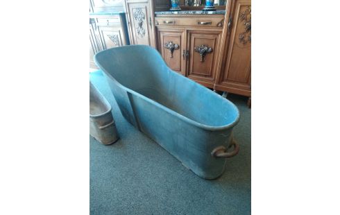 BAIGNOIRE ZINC ANCIENNE