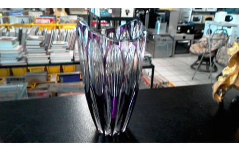 VASE CRISTAL  DE VAL ST LAMBERT  EP 1950/60