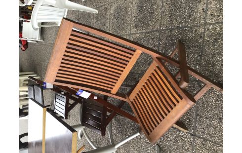 CHAISE PLIANTE BOIS EXOTIQUE