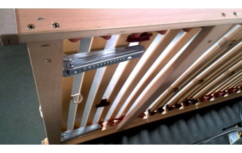 SOMIER DE LÁMINAS 90X200 ABATIBLE