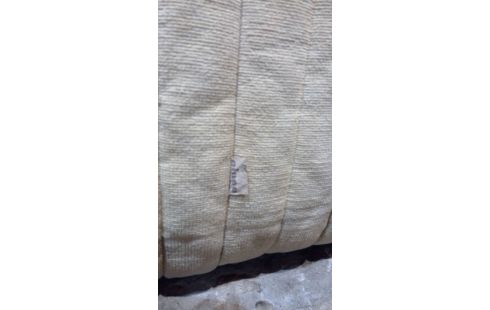 CANAPES CINNA SANDRA 2 X 2 PLACES + OTTOMAN TISSU