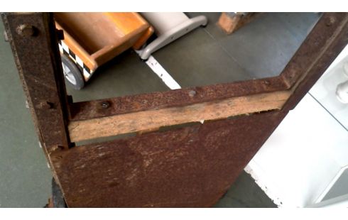 SACKKARREN ANTIK EISEN, , HOLZ