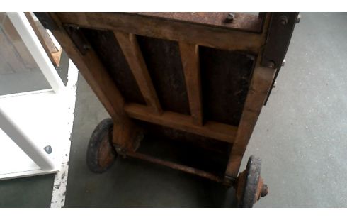 SACKKARREN ANTIK EISEN, , HOLZ