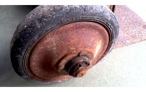 SACKKARREN ANTIK EISEN, , HOLZ