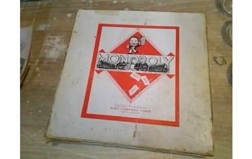 JEU MONOPOLY ANCIEN