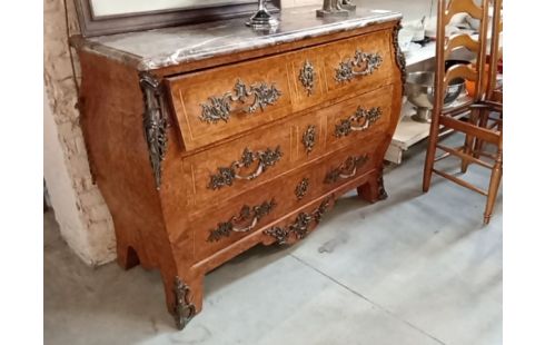 COMMODE TOMBEAU MARBRE