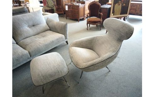 FAUTEUIL POUF SPOUTNIK ROCHE ET BOBOIS