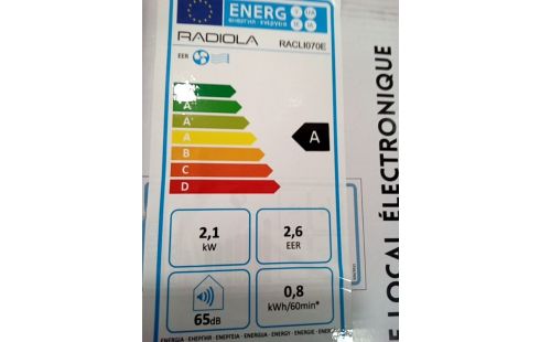 CLIMATISEUR RADIOLA NEUF GARANTIE RACLI070E