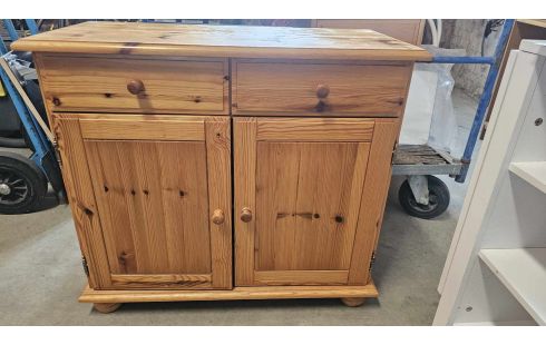 MEUBLE EN PIN 2 P 2 T