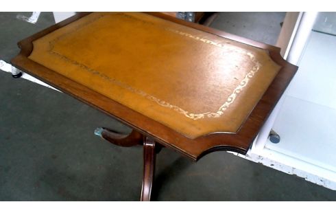 BIJZETTAFEL ENGELS LEDER OLIJF KLEUR