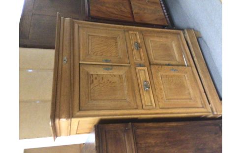 MEUBLE DE RANGEMENT CHÊNE CLAIR 4P 4T