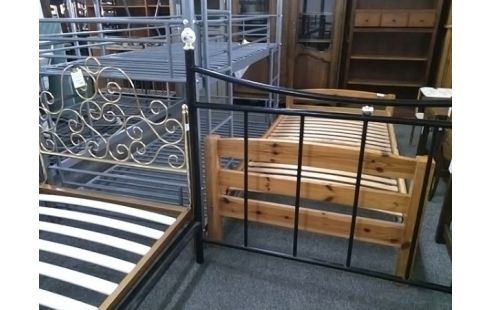 LIT FER NOIR 140X190 (SANS SOMMIER)