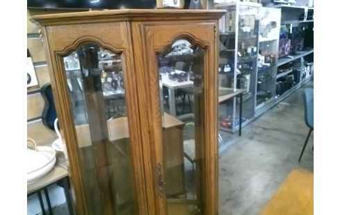 VITRINE 1 PORTE VITREE 1 TIROIR