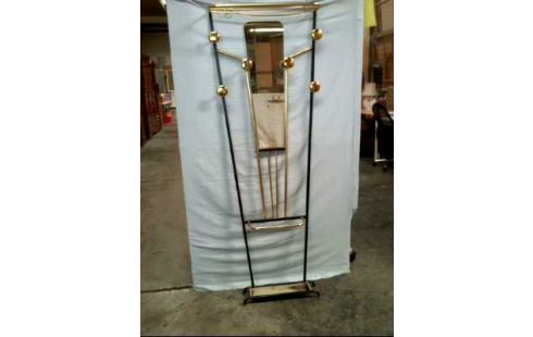 GARDEROBENSTÄNDER VINTAGE 50ER + SPIEGEL